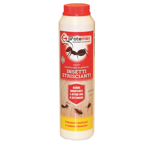 Insetticida per insetti striscianti - in polvere - 200 gr - Protemax