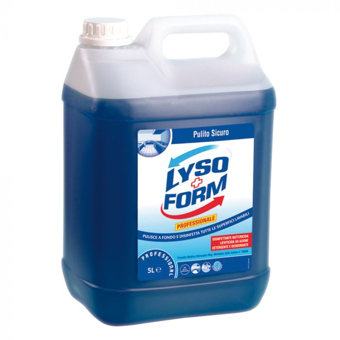 Detergente pavimenti disinfettante Lysoform 5 litri classico